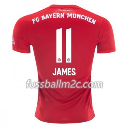 Fußballtrikots FC Bayern München James Rodriguez 11 Heim Trikotsatz 2019-2020